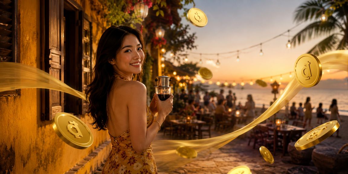 Không gian cà phê Hội An gợi nhắc phong cách giải trí thư thái có trách nhiệm